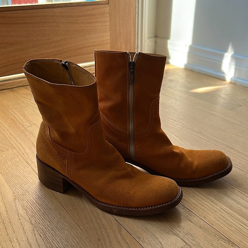 FROM Suede Ankle Boots